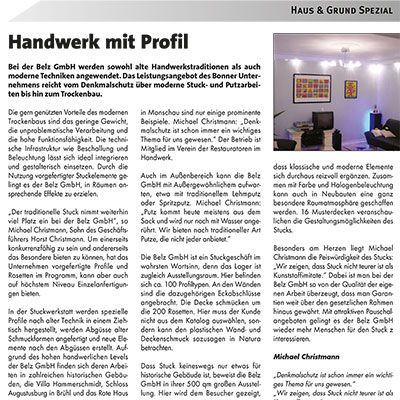 2004 Stuck Bonn Fassadensanierung Stuckarbeiten Koln Stuckdecke